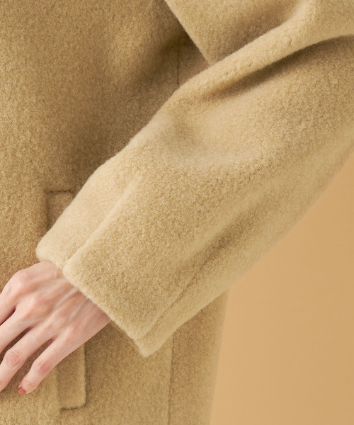 「Petit Honfleur」 コート 11号 アイボリー レディース_画像6