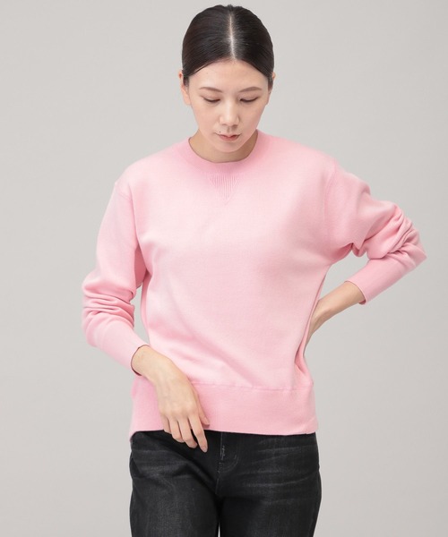 「Curensology」 長袖ニット FREE ピンク レディース