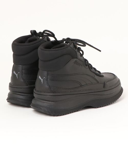 【数量限定】 PUMA 「PUMA」 ハイカットスニーカー 23cm ブラック レディース 靴