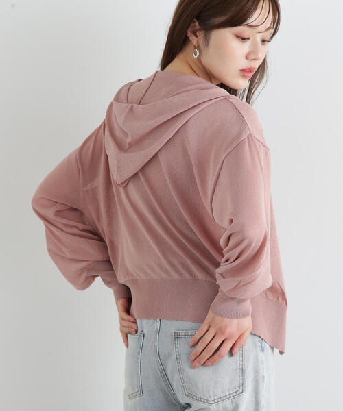 PROPORTION シアーニットパーカーアンサンブル シアーニットパーカーアンサンブル | PROPORTION BODY DRESSING