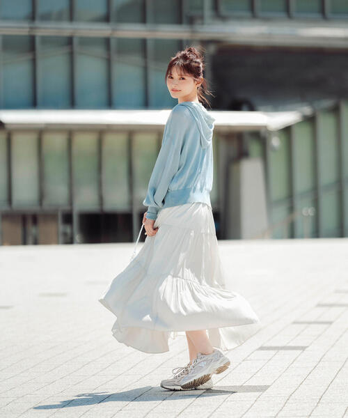 パーカー シアーニットパーカーアンサンブル / 1215170511 レディース PROPORTION BODY DRESSING パーカー シアーニットパーカー