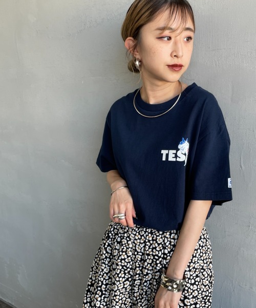 tシャツ 「THE ENDLESS SUMMER/エンドレスサマー」  別注 BUHI ワンポイントロゴプリントTシャツ レディース メンズ The Endless Summer tシャツ 「THE ENDLESS SUMMER/エンドレス