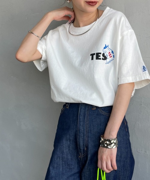 tシャツ 「THE ENDLESS SUMMER/エンドレスサマー」  別注 BUHI ワンポイントロゴプリントTシャツ レディース メンズ