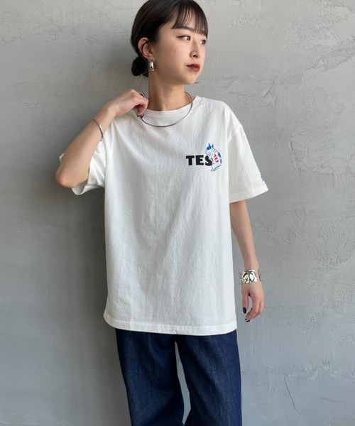 tシャツ 「THE ENDLESS SUMMER/エンドレスサマー」  別注 BUHI ワンポイントロゴプリントTシャツ レディース メンズ The Endless Summer tシャツ 「THE ENDLESS SUMMER/エンドレス