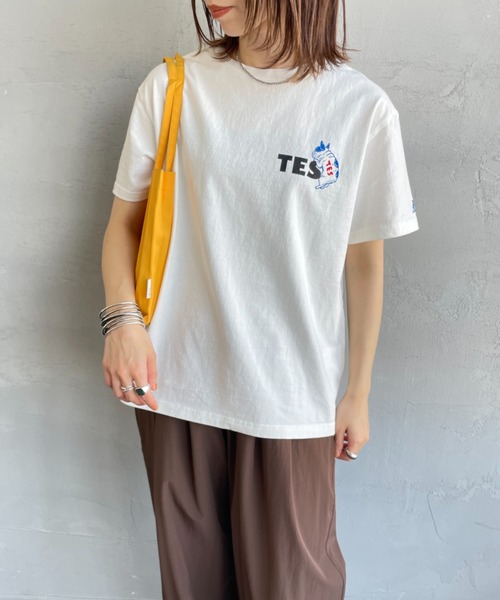 tシャツ 「THE ENDLESS SUMMER/エンドレスサマー」  別注 BUHI ワンポイントロゴプリントTシャツ レディース メンズ The Endless Summer tシャツ 「THE ENDLESS SUMMER/エンドレス