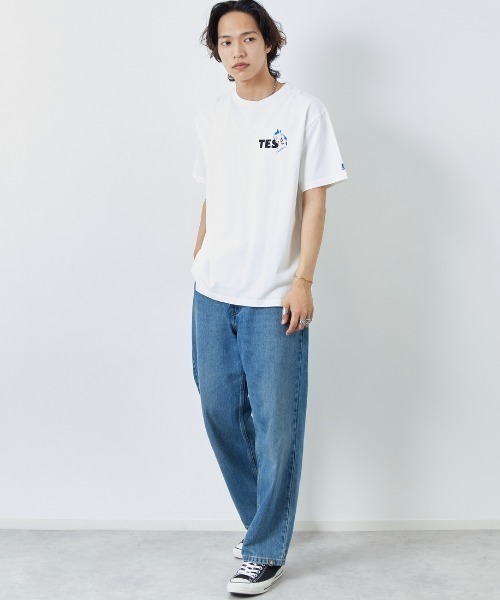 tシャツ 「THE ENDLESS SUMMER/エンドレスサマー」  別注 BUHI ワンポイントロゴプリントTシャツ レディース メンズ The Endless Summer tシャツ 「THE ENDLESS SUMMER/エンドレス