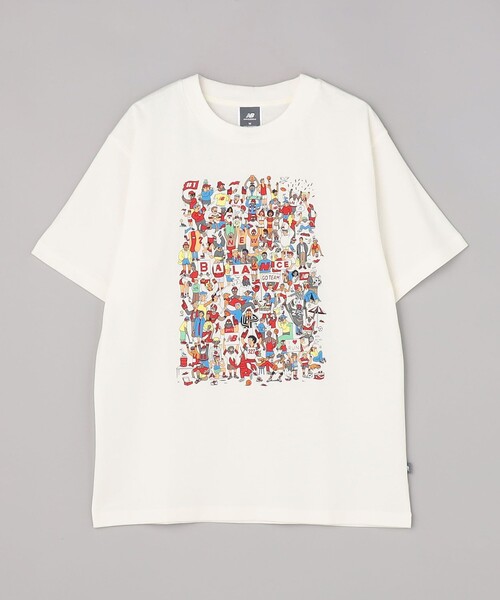 New Balance】 ニューバランス M NB Stacked Logo Tシャツ