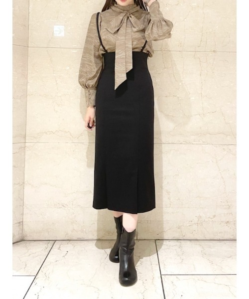 新品未使用　LILY BROWN リリーブラウン　スカート LILY BROWN 「LILY BROWN」 スカート 0 ブラウン レディース
