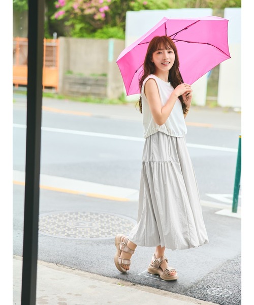 cohina ドロストドッキングワンピース ドロストドッキングワンピース-short & regular | 小柄・低身長