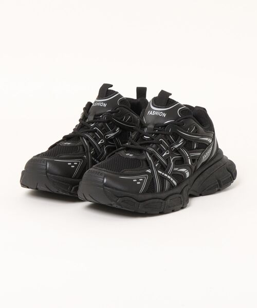 shoes365 スニーカー 厚底ランニングスニーカー メンズ : ZOZOTOWN