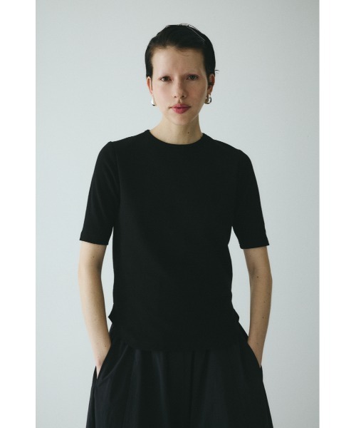 HeRIN.CYE tシャツ Back ribbon cut top バックリボンカットトップ 