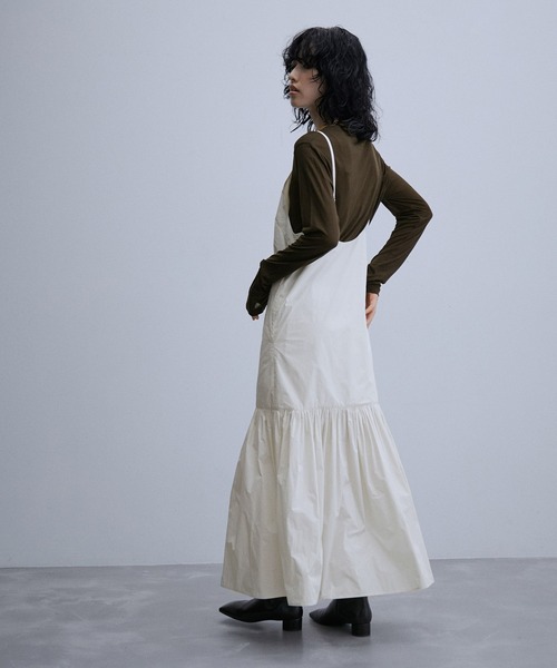 BASERANGE 「BASERANGE」 長袖カットソー S ベージュ レディース