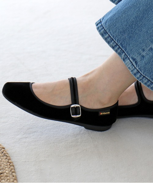 【未使用品】Alberola メリージェーン アルベローラ 23.5 パンプス FREAK'S STORE バレエシューズ パンプス Alberola × STORE