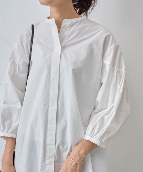 BEARDSLEY ヘムフレアチュニック 白 ビアズリー BEARDSLEY ヘムフレアチュニック （white） -靴
