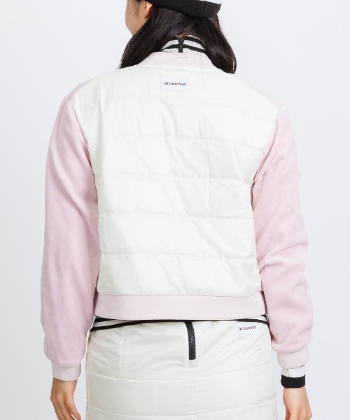 archivio（アルチビオ） ブルゾン アウター 「LADIES」ベロア×中綿