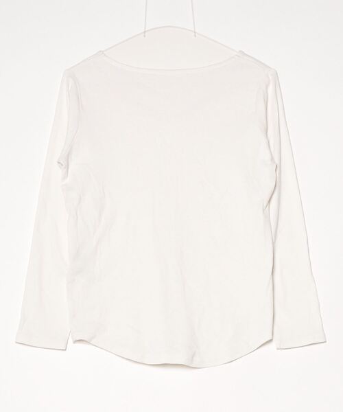 「ElegChic」 「LARU」長袖カットソー L オフホワイト レディース