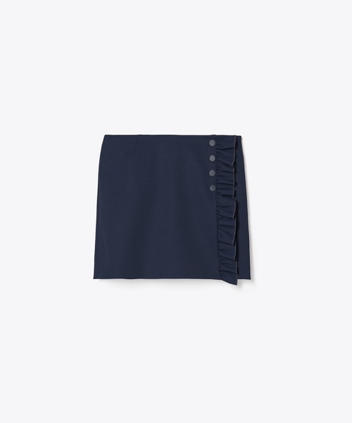 TORY BURCH（トリーバーチ） スカート テック ツイル ラッフル