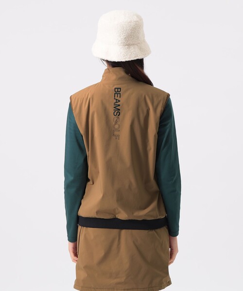 BEAMS GOLF（ビームス ゴルフ） ベスト ジレ ORANGE LABEL / 起毛