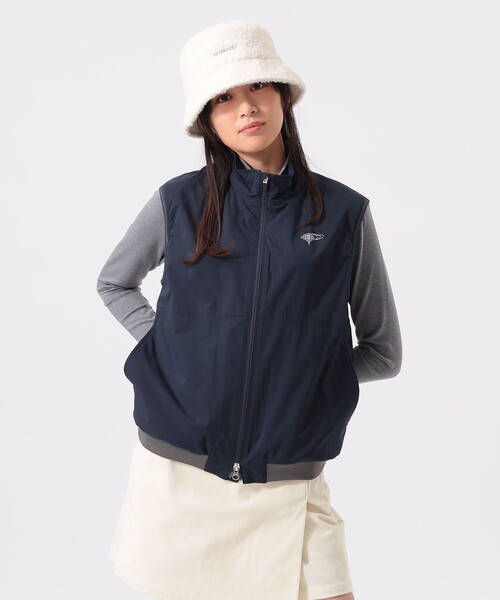 BEAMS GOLF（ビームス ゴルフ） ベスト ジレ ORANGE LABEL / 起毛