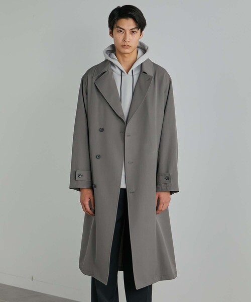 A+TOKYO エープラストーキョー コート 2 グレー メンズ UNITED TOKYO（ユナイテッドトウキョウ） コート 2 ブラック メンズ