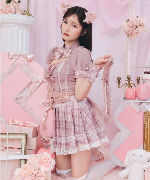 sugar nine コスプレ 制服ネコセットアップ 「コスプレ7点セット