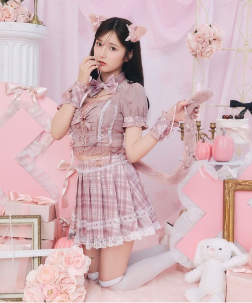 sugar nine コスプレ 制服ネコセットアップ 「コスプレ7点セット