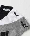 靴下 「3足セット」PUMA 消臭加工 つま先...の詳細画像3