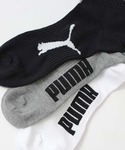 靴下 「3足セット」PUMA 消臭加工 つま先...の詳細画像4