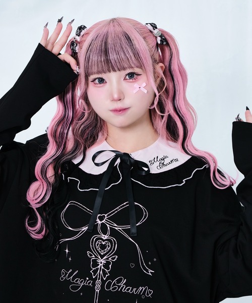 tsukeeri(付け襟)スウェットニット ESピン付き tsukeeri(付け襟)スウェットニット ESピン付き