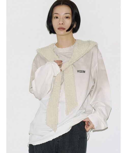 VEQUM（ベクム） tシャツ 「VEQUM」LONG SLEEVE T SHIRT レディース