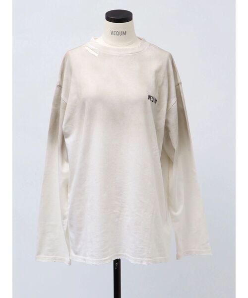 VEQUM（ベクム） tシャツ 「VEQUM」LONG SLEEVE T SHIRT レディース