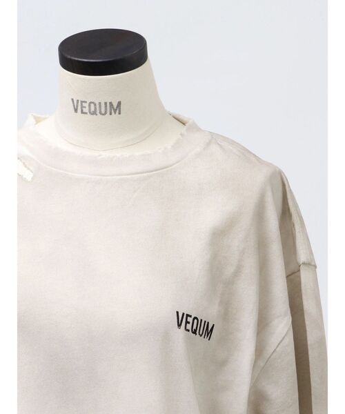 VEQUM（ベクム） tシャツ 「VEQUM」LONG SLEEVE T SHIRT レディース