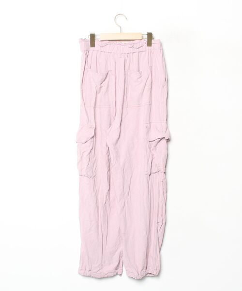 minustwo ピンクカーゴパンツ　L 新品 Gurankグランク WDUTROUSERS ピンク 2 カーゴパンツ 新品 Gurank