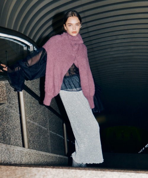 「LA BELLE ETUDE」 ロングスカート FREE ブラック レディース_画像2