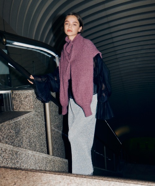 「LA BELLE ETUDE」 ロングスカート FREE ブラック レディース_画像3