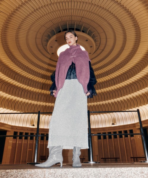 「LA BELLE ETUDE」 ロングスカート FREE ブラック レディース_画像5