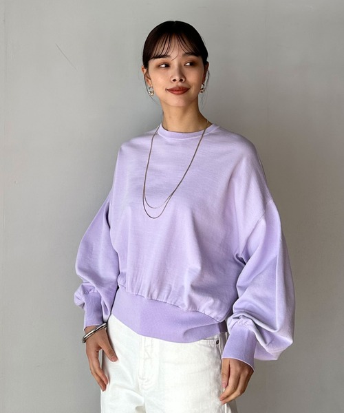 「DOUX ARCHIVES」 長袖ニット FREE ネイビー レディース_画像9