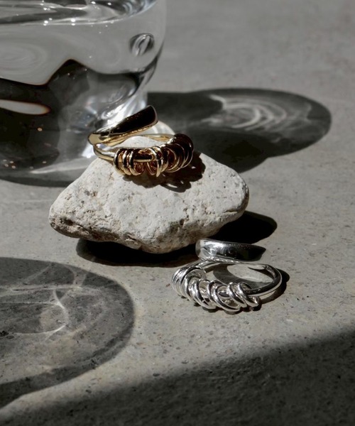 Soierie（ソワリー） イヤーカフ インフィニティ コイル カフ リング