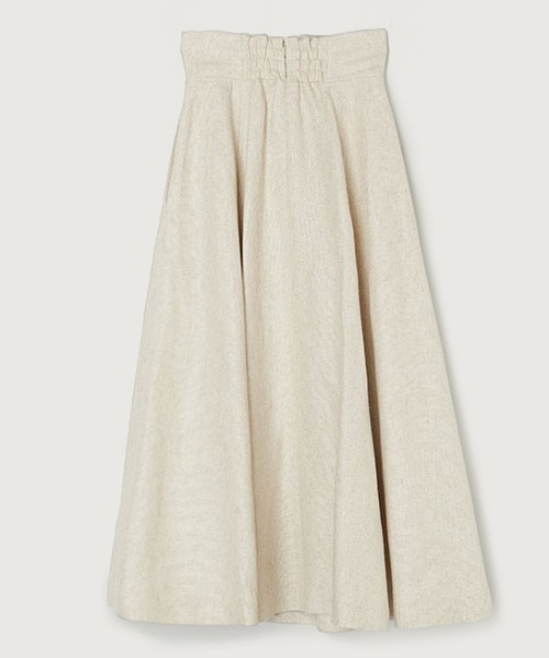 「anuans」 フレアスカート SMALL ホワイト レディース_画像7