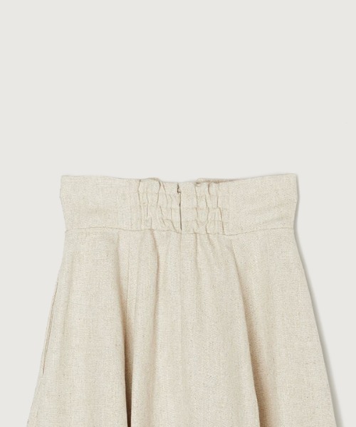 「anuans」 フレアスカート SMALL ホワイト レディース_画像8