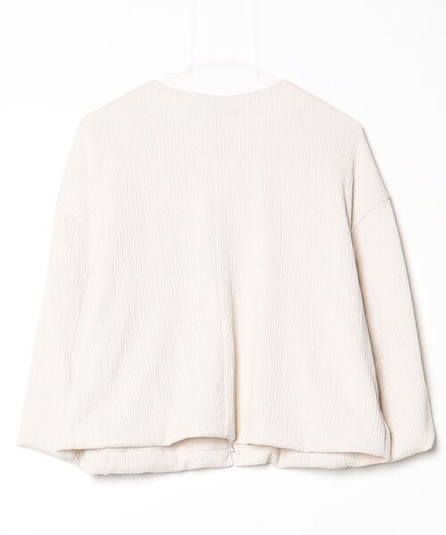 「INDIVI」 ブルゾン 15 ベージュ レディース_画像2