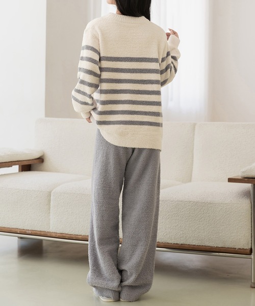 DAY CLOSET 腹巻き パジャマ ルームウェア レディース 長袖もこもこ