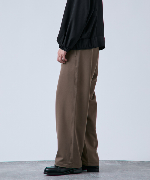 VALENTINO ワイドストレートスラックス FREAK'S STORE/2タック ワイドストレート スラックス【限定展開