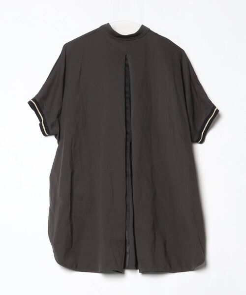 「THE RERACS」 半袖カットソー 38 グレー レディース_画像2