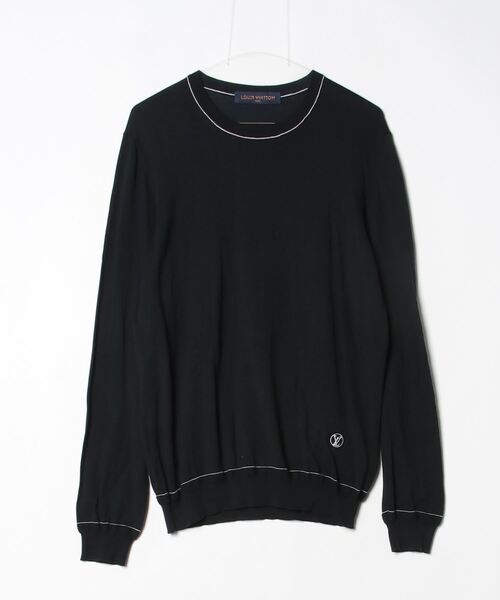 LOUIS VUITTON（ルイ・ヴィトン） 長袖ニット L ブラック レディース