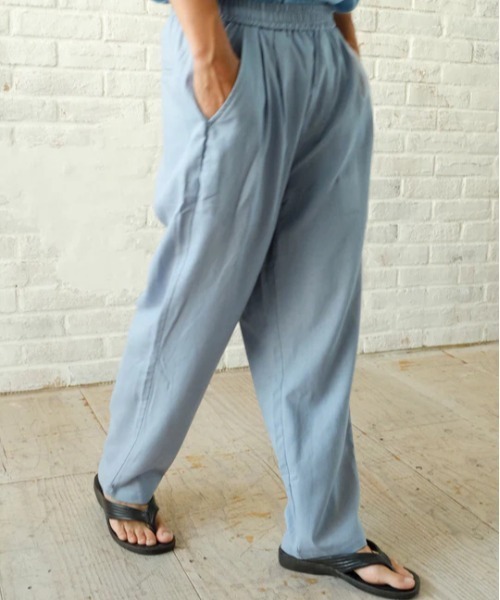 「roial」 イージーパンツ MEDIUM ライトベージュ メンズ_画像2