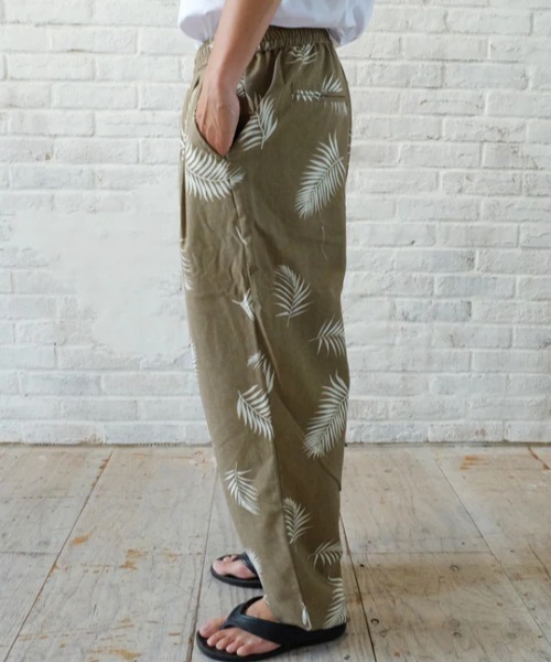 「roial」 イージーパンツ MEDIUM ライトベージュ メンズ_画像3