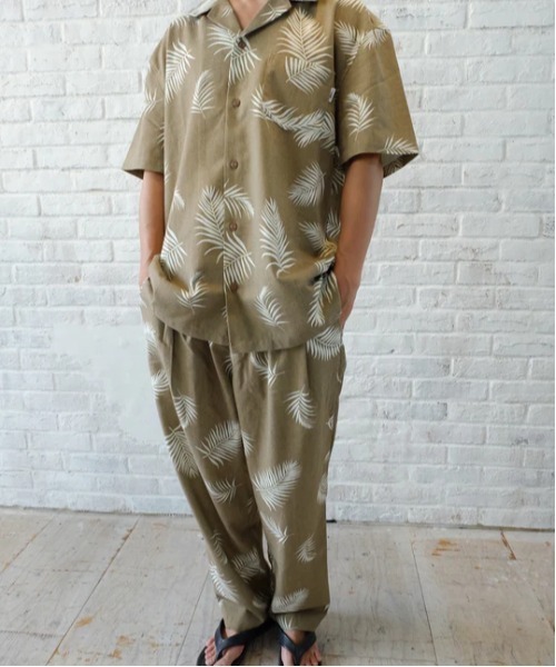 「roial」 イージーパンツ MEDIUM ライトベージュ メンズ_画像5