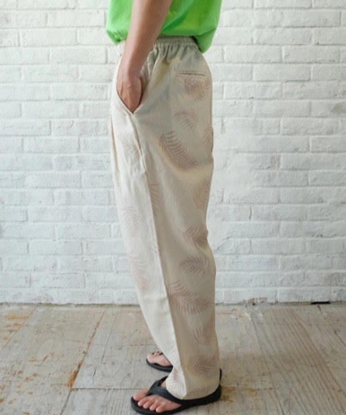「roial」 イージーパンツ MEDIUM ライトベージュ メンズ_画像6