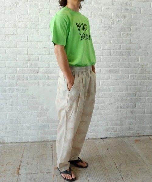 「roial」 イージーパンツ MEDIUM ライトベージュ メンズ_画像8